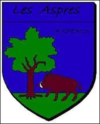 Voici le blason de la commune des Aspres, en Basse-Normandie. Elle se situe dans le dpartement n ...