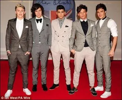 Les One Direction sont un groupe... ?