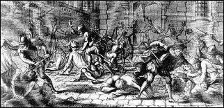 Comment s'appelait le fragile trait de paix de 1570, qui avait mis fin temporairement  de nombreux conflits, deux ans avant le massacre de la Saint-Barthlemy ?