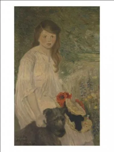 Dessinateur et lithographe d'origine suisse, il est le crateur de l'affiche du clbre cabaret  Le Chat noir . Il a reprsent sa fille sur ce tableau intitul  Colette sur fond de jardin . Qui est-il ?