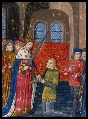 Le verbe adouber vient du verbe germanique voulant dire :