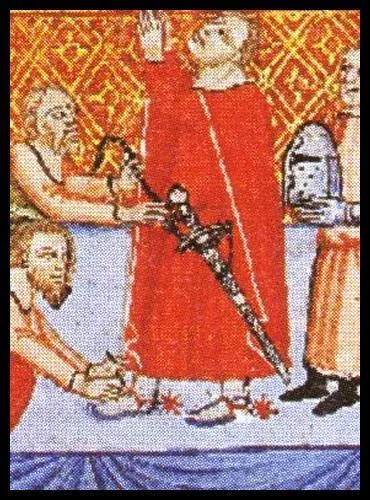 Lors de l'adoubement, le jeune chevalier recevait gnralement plusieurs objets. Lequel d'entre eux tait le plus important, le plus symbolique, celui qui faisait de lui un guerrier  officiel  ?