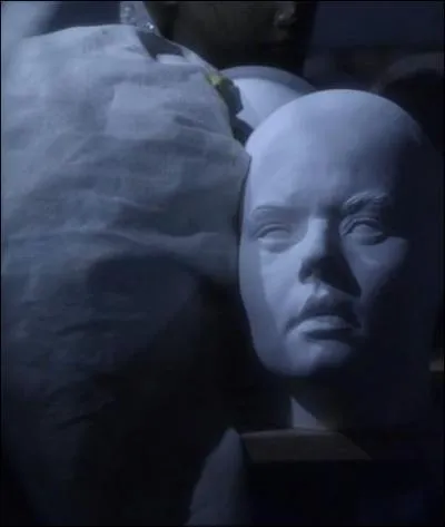 pisode 3-4 : De qui le sculpteur Hector Lime, veut prendre le visage en forme pour en faire un masque ?