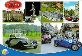 Quelle ville Alsacienne est lie avec la marque Bugatti ?