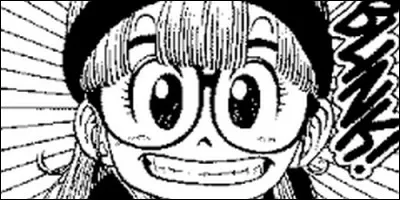 Quel est le nom de cette androïde qui a les traits d'une jeune fille de 13 ans, créée par le professeur Senbei Norimaki ?