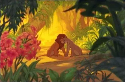 Sur quelle chanson les retrouvailles de Simba et Nala se font-elles ?
