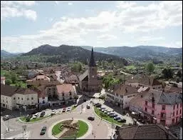 Nous sommes en Lorraine,  Vagney. La commune se situe dans le dpartement n ...