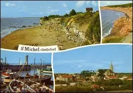 Je vous envoie une carte postale de Saint-Michel-Chef-Chef, dans les Pays-de-la-Loire. J'ai donc pass mes vacances dans le dpartement n ...