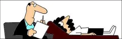 Mon ... est parfois d'humeur ... . Je songe  chercher un thrapeute plus aimable.