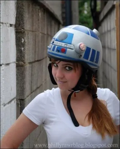 Marrant comme tout, le casque R2D2 ! Ce qui va tre drle, en cas d'infraction, c'est de... ?