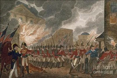 Que font les troupes anglaises le 25 aot 1814 ?