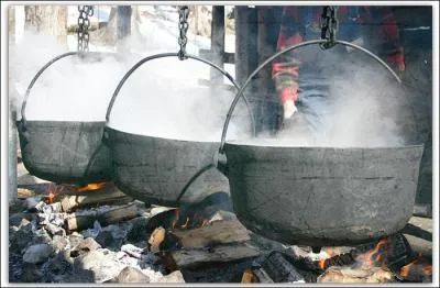 L'eau bout  100 degrs Celsius et la temprature de cette eau doit atteindre trs exactement [ ... ] pour obtenir du sirop.
