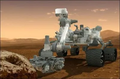 Comment s'appelle le robot envoy sur Mars ?