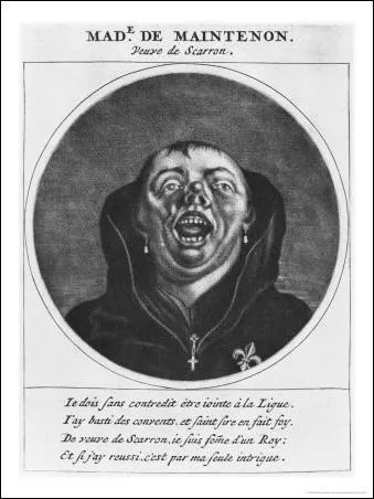  partir de 1684 les comdiens se mettent  jouer en franais mais leurs boutades et moqueries sarcastiques finissent par blesser une dame. Celle-ci fait interdire en 1697 tous les spectacles des Italiens. Qui est cette dame ?