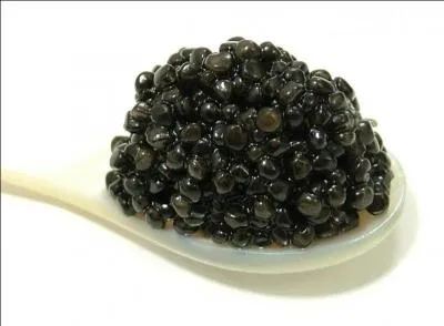 3 cuillres  th de caviar assument la dose quotidienne de... ?