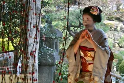 Au Japon elle clbre la beaut, l'harmonie et l'austrit. C'est un art codifi que les geishas pratiquent. Il en existe un diplme. Qu'est-ce ?