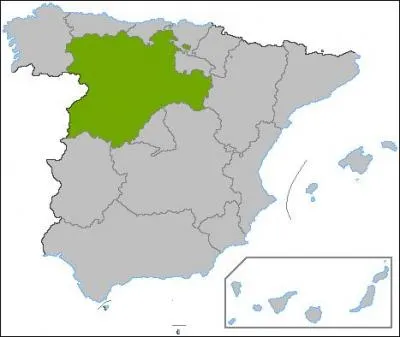 Quelle est cette vaste communaut autonome espagnole peu densment peuple dont la capitale est Valladolid ?