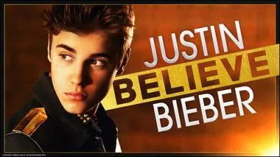 Quelle est la musique la plus vue sur YouTube de Justin (2103) ?