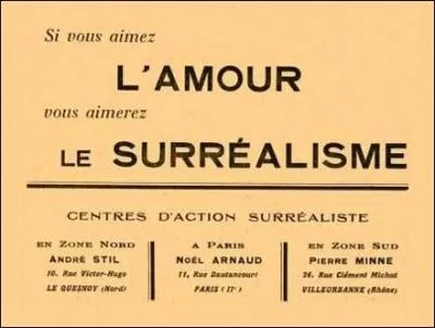 Pour Andr Breton, l'amour est...