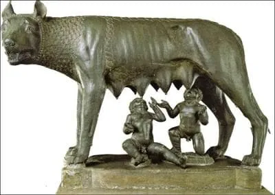 De qui, d'aprs la lgende, les jumeaux Romulus et Rmus seraient-ils les enfants ?