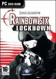 Sur la jaquette du jeu vido  Rainbow six Lockdown , qu'est-ce que l'auteur essaie d'exprimer ?
