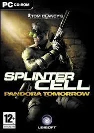 Sur la jaquette du jeu vido  Sprinter Cell Pandora Tomorrow , qu'est-ce que l'auteur essaie d'exprimer ?