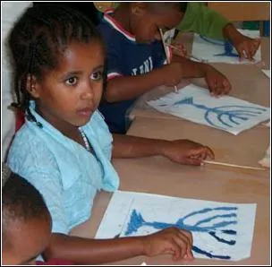 L'intgration des falashas fut trs complique, car ils ne matrisaient pas l'hbreu. Quelle tait la part de la population falasha qui tait totalement illettre  son arrive en Isral ?