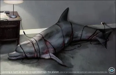 Quel message accompagnait cette affiche  choc  de sa fondation en 2005 ?