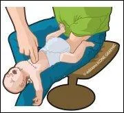 Pourquoi exerce-t-on ce geste sur ce bb ?