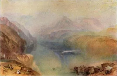 Comment s'appelle la technique emprunte par William Turner pour nous offrir ce paysage ?