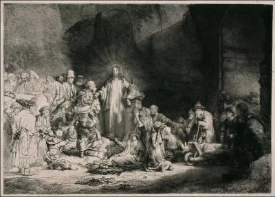 Rembrandt, dans l'oeuvre ci-contre, emploie cette technique pour la raliser. Quelle est-elle ?