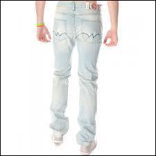 Quelle est la forme de ce jeans ci-contre ?