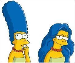 Marge a les cheveux...