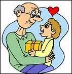 Je t'(aimer) papy. Je te remercie pour ce cadeau.