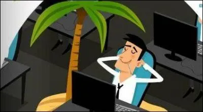 Regardez ce gros fainant ! Il passe son temps  ... aux corneilles.