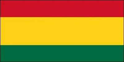 Qu'est-ce qui se trouve normalement dans la bande jaune du drapeau du Ghana ?