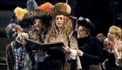 Quels sont les instruments de musique se trouvant dans la scène 1 de l'acte I du "Bourgeois gentilhomme" ?