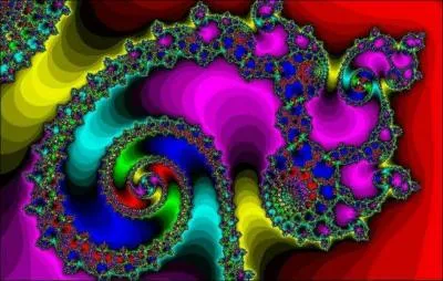 Cette image, est obtenue par itrations successives d'une fonction mathmatique complexe. Comment se nomme-t-elle ?