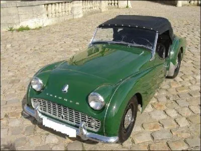 Quel est ce vert utilis pour des automobiles classes genre Triumph ou Morgan ?