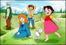 Qui a donn vie  la petite Heidi ?