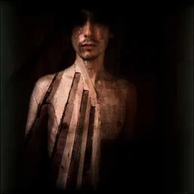 Ceci est bien une photographie, mais qui s'écarte du cadre. Se superposent un personnage et un immeuble. Avec quelle figure de style produisant une rupture peut-elle être mise en parallèle ?