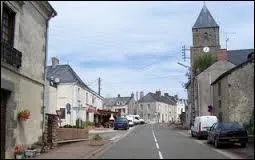 Nous traversons la ville Mayennaise de Champgnteux. Nous sommes donc en rgion ...