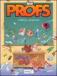 Parmi ces membres du corps enseignant de la srie de BD humoristique  Les Profs , qui enseigne l'allemand ?