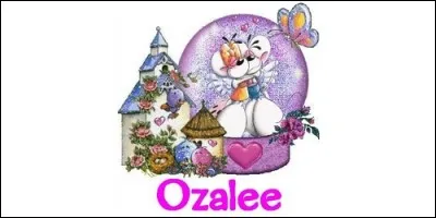 Que signifie le pr&eacute;nom Ozal&eacute;e, d'origine am&eacute;rindienne ?