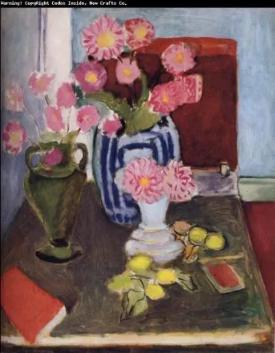 Le 1er octobre, plusieurs peintres qui exposent au Nouveau Salon d'automne,  Paris, utilisent les teintes primaires pures et affirment que la couleur est en soi un moyen d'expression. Devant leurs toiles, un critique s'crie :  ... mais ce sont des fauves  : ce nom leur restera. Qui est le chef de fil des fauves ?