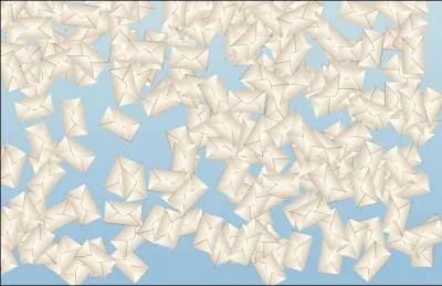 Pauvre facteur ! Il aura ... lettres  distribuer.