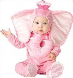 Toooott, Tooooottt, que voil un joli lphanteau tout rose ! Pour viter qu'il ne s'envole, celui-ci, on ne lui remettra pas... ?