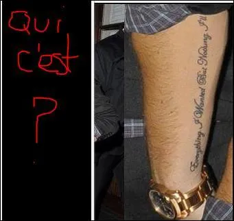 A qui appartient ce tatouage ?