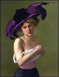 Le chapeau violet.