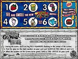 Dans les annes 90 , Canal + a envoy  ses abonns une carte  gratter avec des odeurs pour suivre une mission. Quelle tait-elle ?